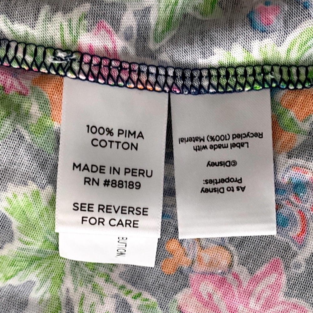 Lilly Pulitzer x Disney Loro Romper Mickey Minnie Floral Skort Cotton Size M NWT - Picture 11 of 11
